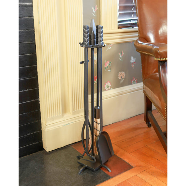 plow & hearth Wright Design Fireplace Tool Set