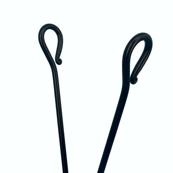 Plow & Hearth Wrought Iron Fireplace Tong