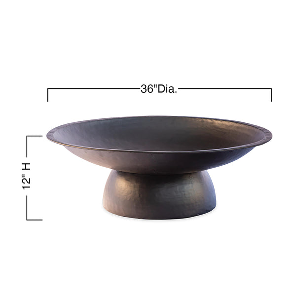 Plow & Hearth Zen Metal Fire Pit