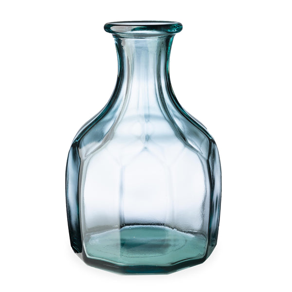plow & hearth Zeta Geometric Recycled Glass Vase