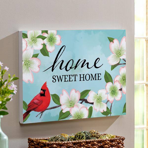 plow & hearth Pollinator Garden Indoor Wall Decor Birds 24" L x 16" H
