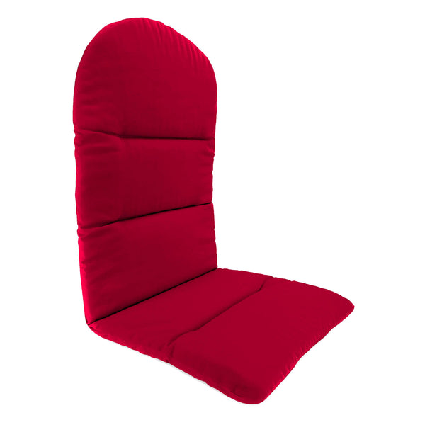plow & hearth Polyester Classic Adirondack Cushion Barn Red