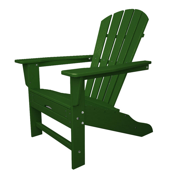 Plow & Hearth POLYWOOD® Adirondack Chair With Hideaway Ottoman