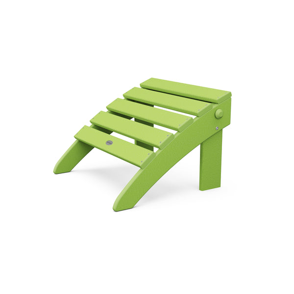 Plow & Hearth POLYWOOD® Classic Adirondack Folding Ottoman