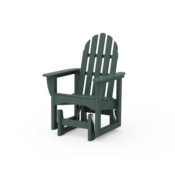 Plow & Hearth POLYWOOD® Classic Adirondack Glider Chair