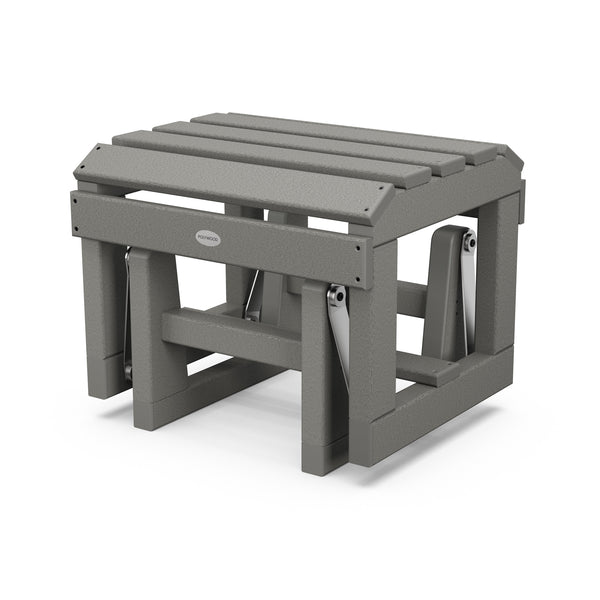 plow & hearth POLYWOOD® Classic Adirondack Glider Ottoman