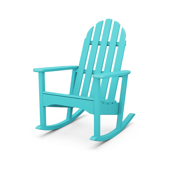 plow & hearth POLYWOOD® Classic Adirondack Rocking Chair
