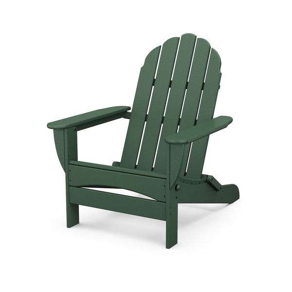 Plow & Hearth POLYWOOD® Classic Oversized Folding Adirondack Chair