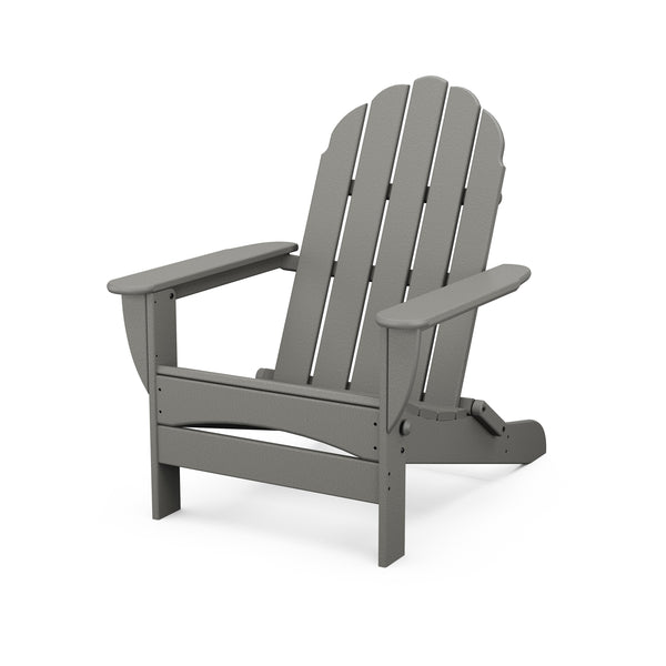 Plow & Hearth POLYWOOD® Classic Oversized Folding Adirondack Chair