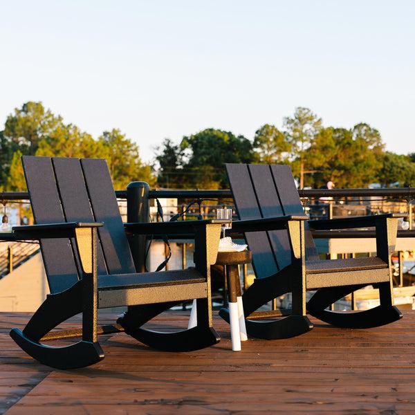 Plow & Hearth POLYWOOD® Modern Adirondack Rocking Chair