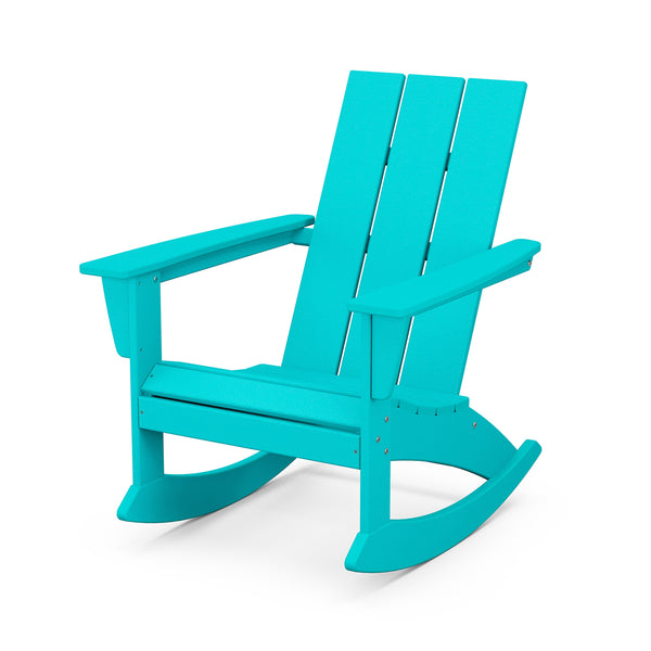 plow & hearth POLYWOOD® Modern Adirondack Rocking Chair