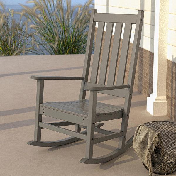 Plow & Hearth POLYWOOD® Vineyard Porch Rocking Chair