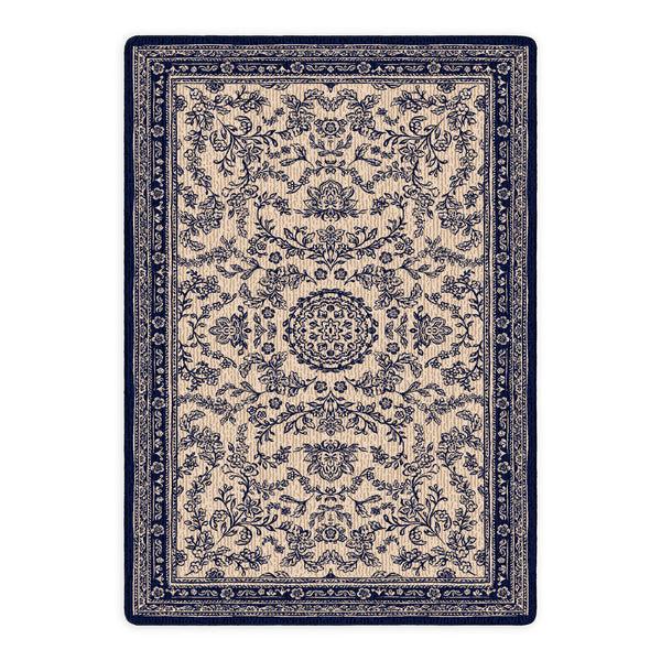plow & hearth Porcelain Garden EnduraStran® Rug 5' x 8'