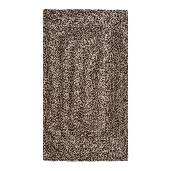 Plow & Hearth Rectangle Pine Creek Braided Rug 2'7" X 9' Runner
