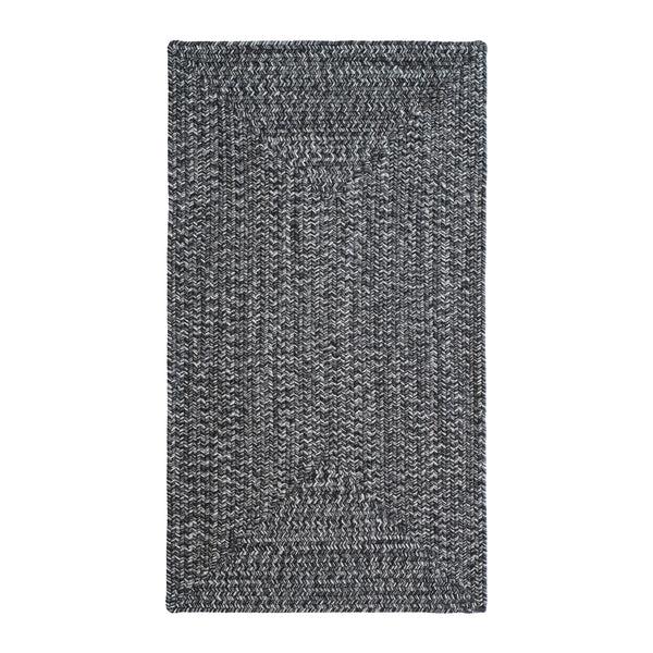 Plow & Hearth Rectangle Pine Creek Braided Rug 2'7" X 9' Runner
