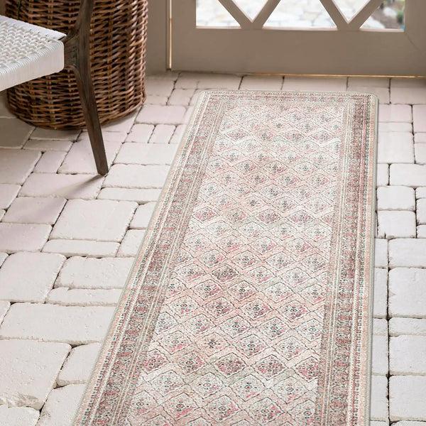 plow & hearth Rosalind EnduraStran® Rug 2'1" x 7'8" Runner