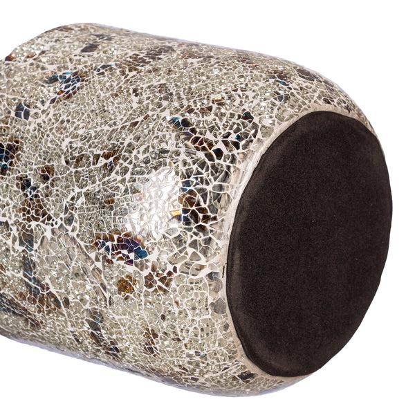 Plow & Hearth Season To Sparkle Planters Mosaic Glass Planters Nested Set Of 2