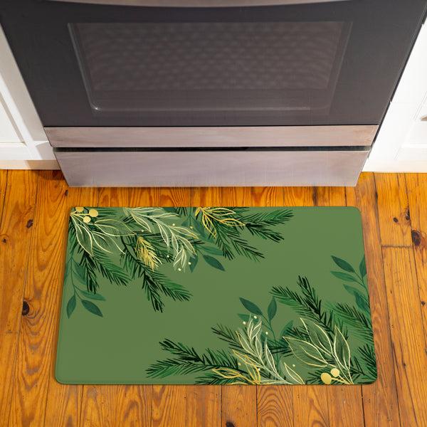 plow & hearth Shades of Green Anti-Fatigue Mat 30"x18”