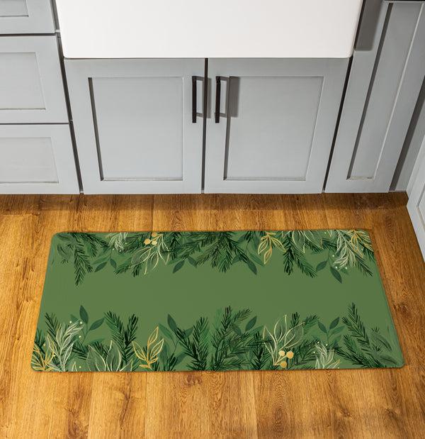 plow & hearth Shades of Green Anti-Fatigue Mat 40"x20”