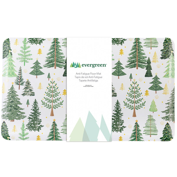 Plow & Hearth Shades Of Green Kitchen Mat Anti-Fatigue Mats 30" X 18"