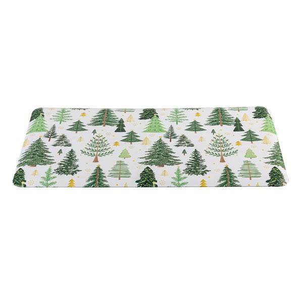 Plow & Hearth Shades Of Green Kitchen Mat Anti-Fatigue Mats 30" X 18"