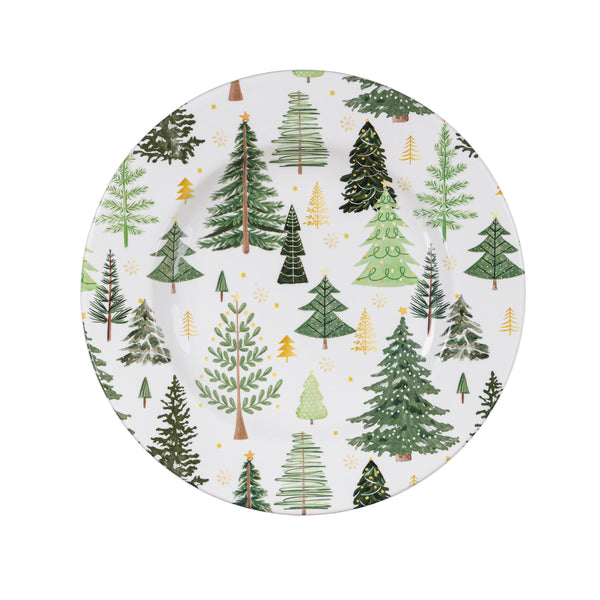 Plow & Hearth Shades Of Green Melamine 8.5" Salad Plate