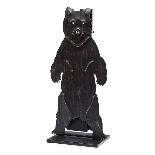 Plow & Hearth Shenandoah Mountain Bear Fireplace Tool Set