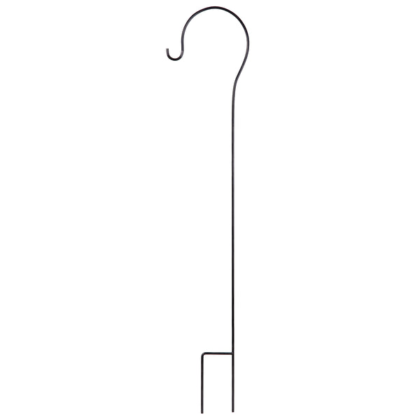 plow & hearth Shepherd's Hook Metal Plant Holder - 35 in
