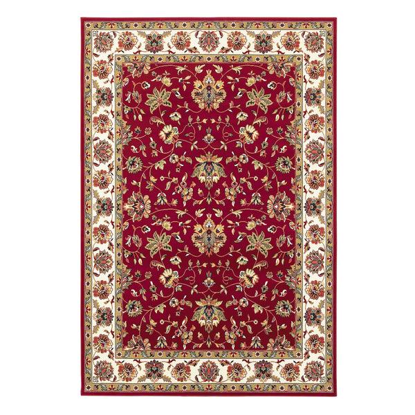 plow & hearth Sheridan Border Polypropylene Rug 1'10" x 3'