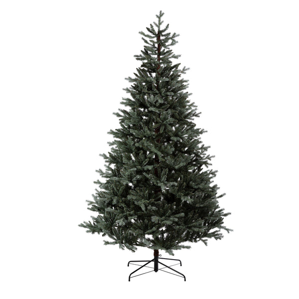 Plow & Hearth Shimmering Misty Pine Christmas Tree 8' Tall