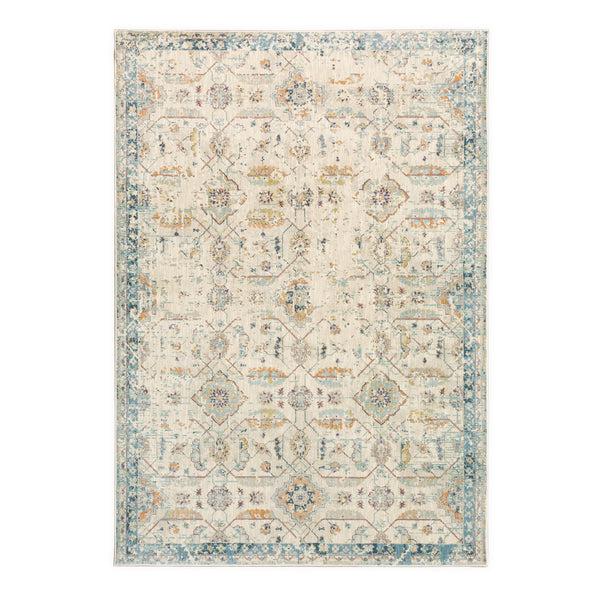 plow & hearth Silver City Heritage Polypropylene Rug 6' x 9'