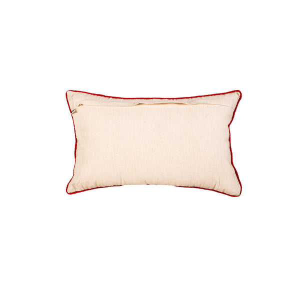 Plow & Hearth Snowbirds Pillow Lumbar Cardinal On Branches 20" X 12"