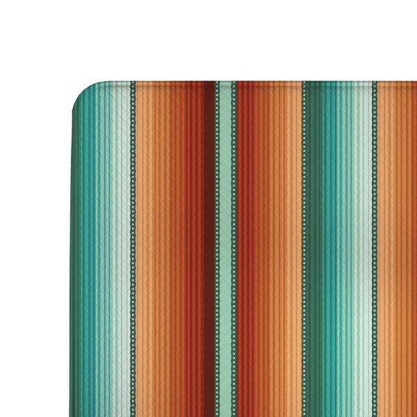 Plow & Hearth Southwest Pueblo Anti-Fatigue Mat Serape Stripe 30"x18"