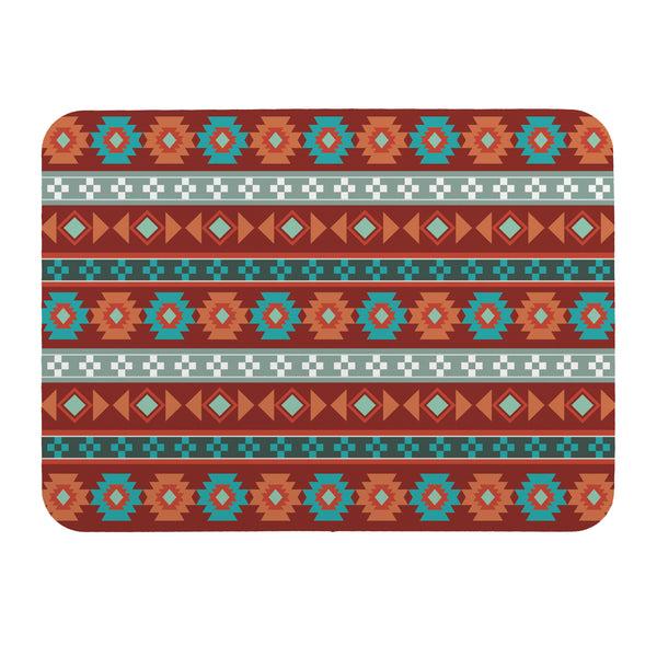 Plow & Hearth Southwest Pueblo Drying Mat Aztec 20"x15"