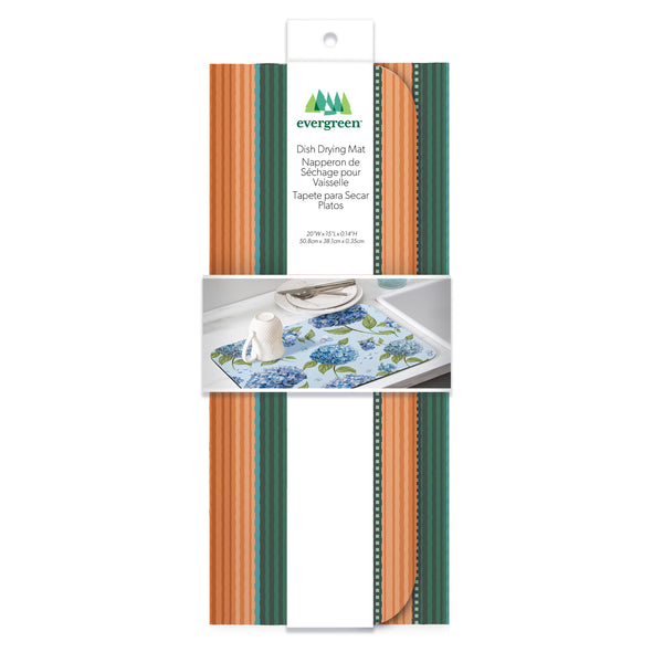 Plow & Hearth Southwest Pueblo Drying Mat Serape Stripe 20"x15"