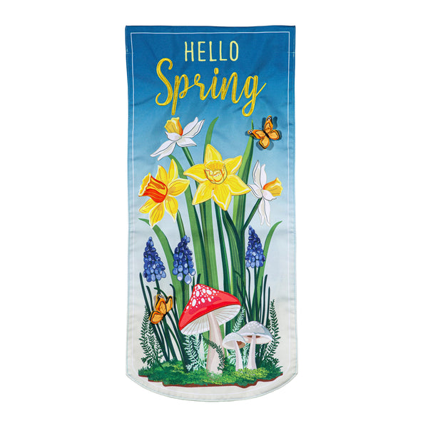 Plow & Hearth Spring Floral Haven Everlasting Impression Textile Décor