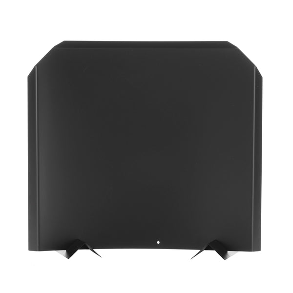 Plow & Hearth Stainless Steel Fireplace Fireback With Black Finish 16"