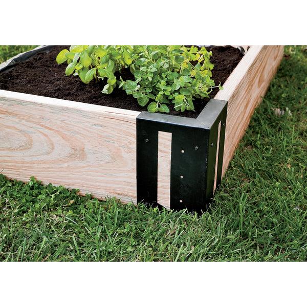Plow & Hearth Steel Raised Bed Corner Brackets Set Of 4