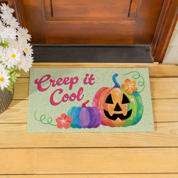 Plow & Hearth Summerween Creep It Cool PVC Mat 28"x16”