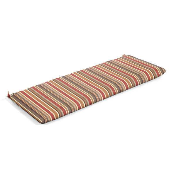 Plow & Hearth Sunbrella Premium Bench Cushion With Ties
