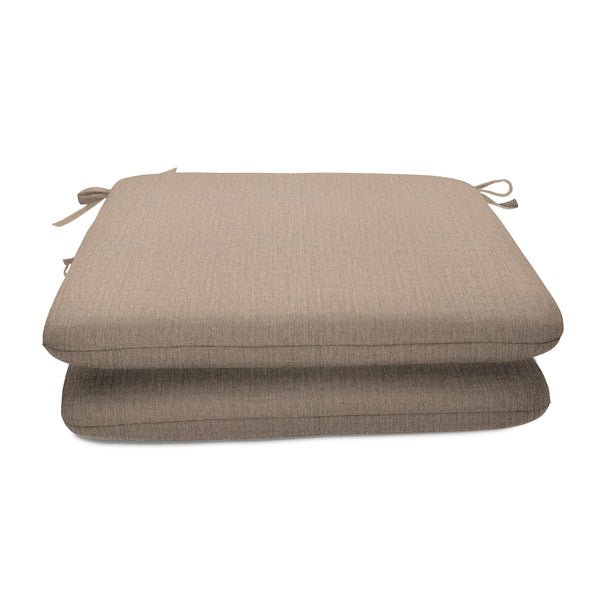 Plow & Hearth Sunbrella Premium Chair Cushion With Ties