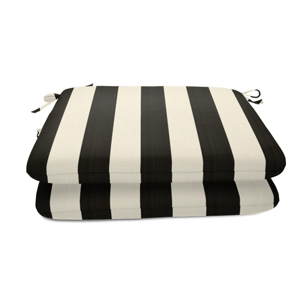 Plow & Hearth Sunbrella Premium Chair Cushion With Ties