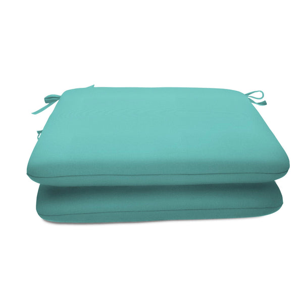 plow & hearth Sunbrella Premium Chair Cushion with Ties