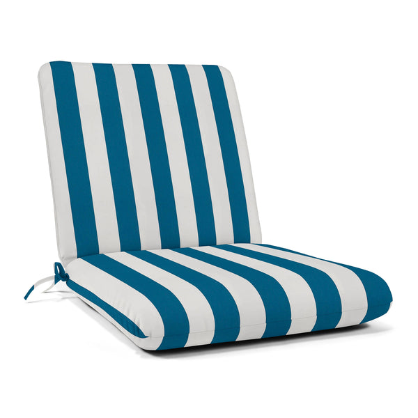 Plow & Hearth Sunbrella Premium Club Cushion With Ties