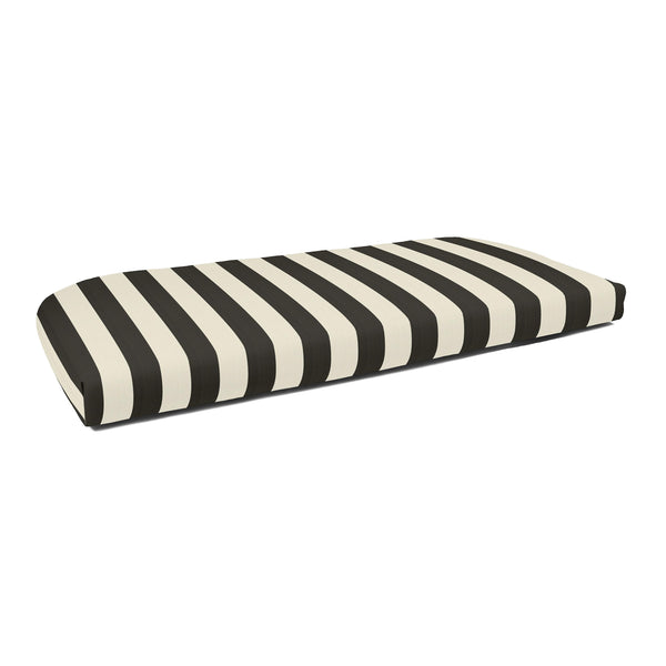 Plow & Hearth Sunbrella Premium Rounded Bench Cushion