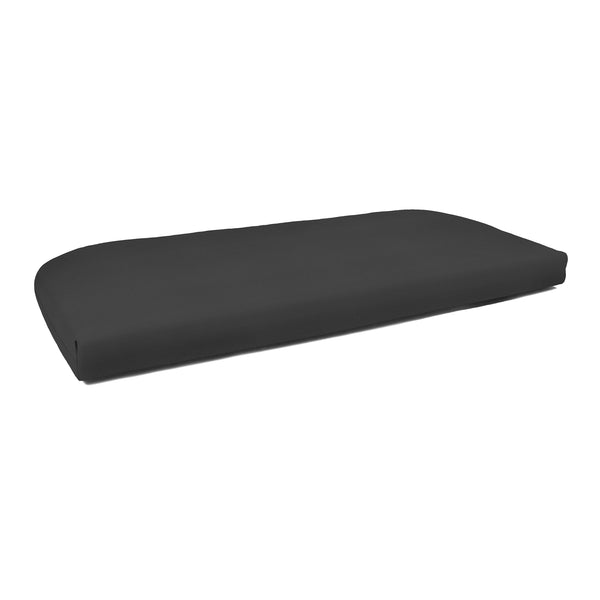 Plow & Hearth Sunbrella Premium Rounded Bench Cushion