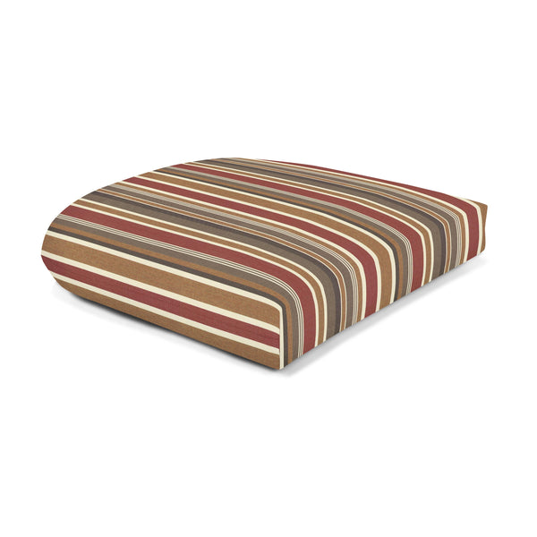 Plow & Hearth Sunbrella Premium Rounded Chair Cushion