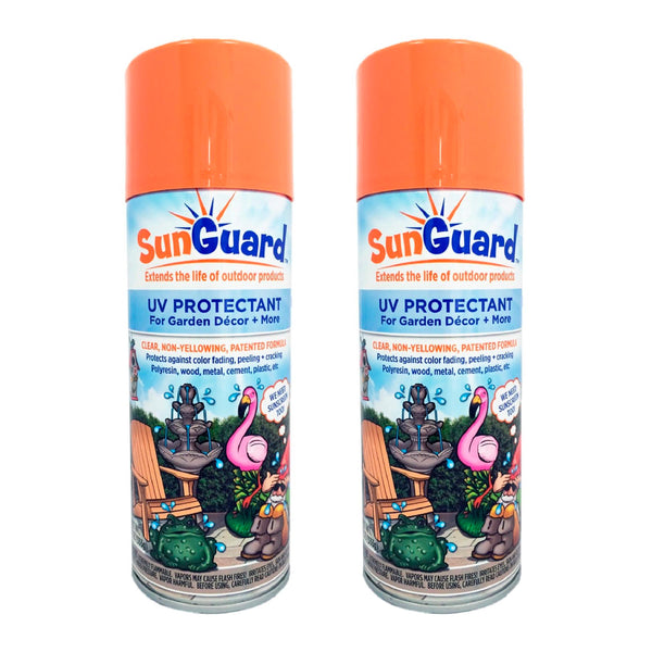 plow & hearth SunGuard UV Protectant Spray for Outdoor Decor 2-Pack