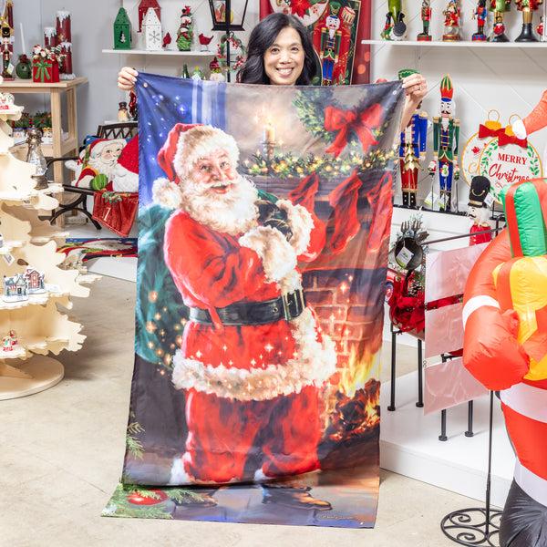 Plow & Hearth The Night Before Christmas Premium Door Cover