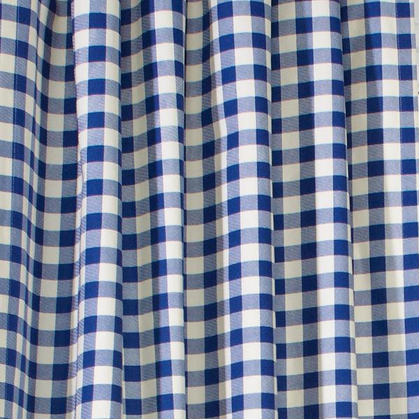 plow & hearth Thermalogic Check Tab-Top Valance Curtain 15"L x 40"W